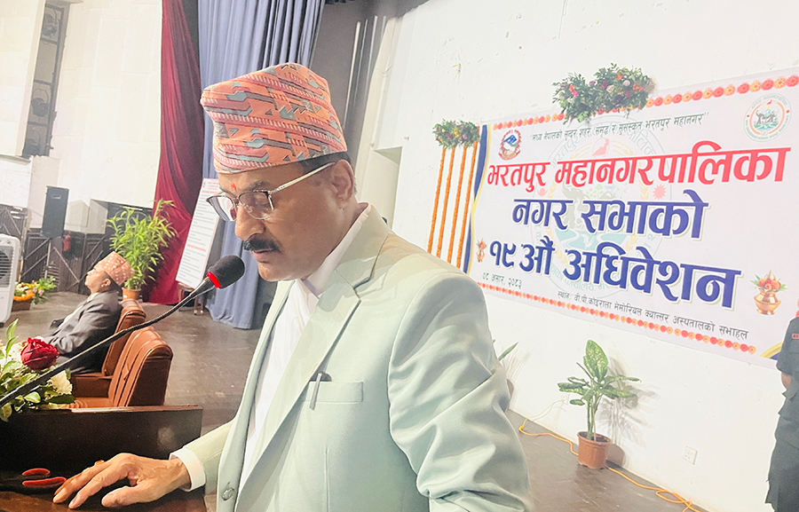 भरतपुर महानगरको पुँजीगत खर्च कमजोर, ३७.५४ प्रतिशतमा सीमित
