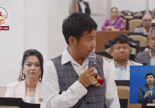 सुकुम्बासीको पुनर्वास गर्न हर्क साम्पाङको माग