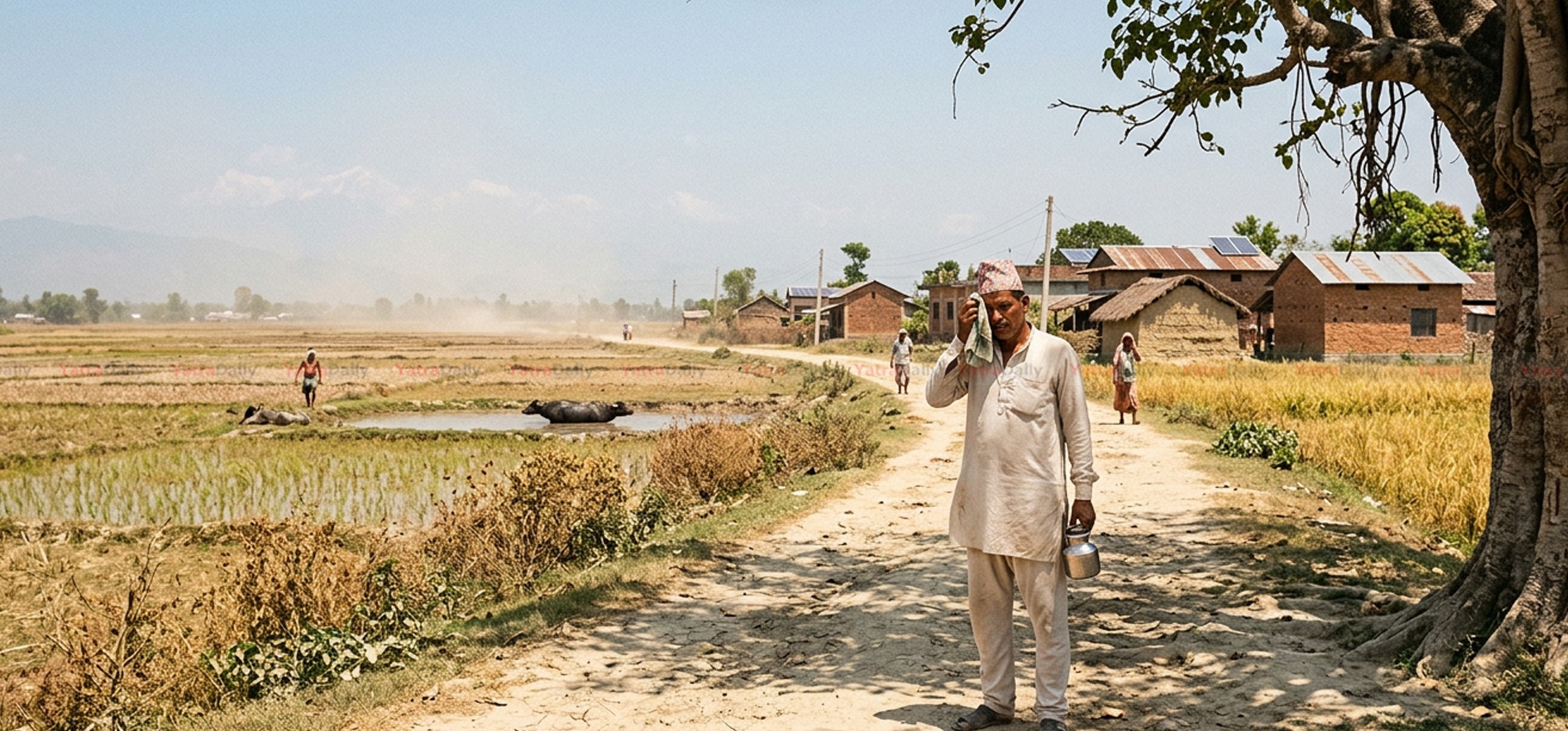 तराईका २० जिल्लामा तातो लहरको चेतावनी, सतर्क रहन आग्रह