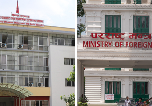 परराष्ट्रमा ऐनविपरीत श्रम सहचारी नियुक्ति भएको आरोप