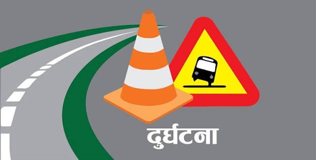 कलंकीमा मोटरसाइकल दुर्घटना हुँदा चालकको मृत्यु