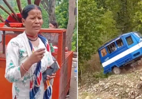 कैलालीमा खुद्रा व्यापार गर्ने महिलाको टेम्पो भिरबाट खसालिएको आरोप