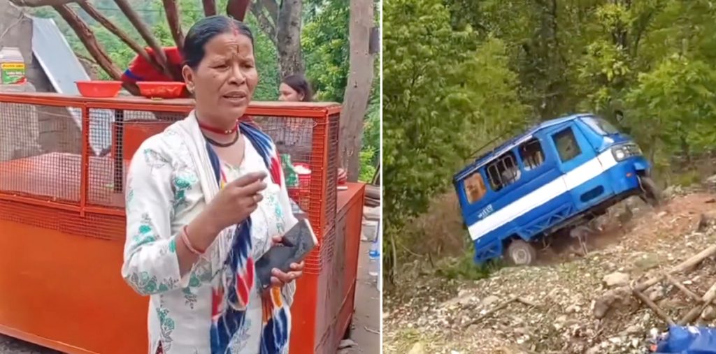 कैलालीमा खुद्रा व्यापार गर्ने महिलाको टेम्पो भिरबाट खसालिएको आरोप
