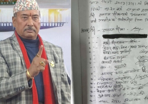 राप्रपामा ठूलो झट्का, काठमाडौं अध्यक्षसहित १०७ जनाले दिए राजीनामा