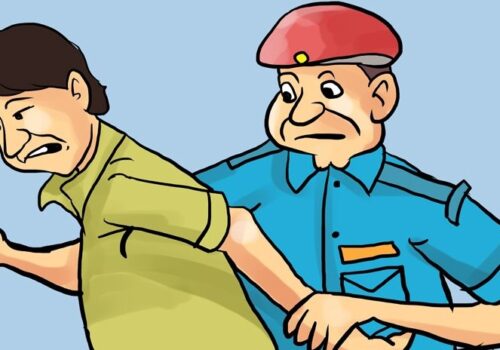 लागुऔषध गाँजासहित एक व्यक्ति पक्राउ