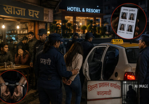 काठमाडौंमा यौन व्यवसाय प्रकरण : खाजाघरबाट समातिएका जेल चलान