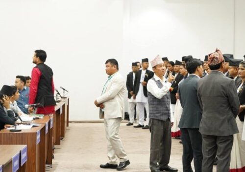 श्रम संस्कृति पार्टीको प्रदर्शनले प्रतिनिधिसभा बैठक स्थगित