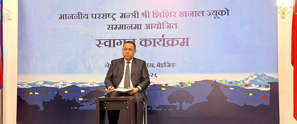 चीनस्थित नेपालीसँग परराष्ट्रमन्त्रीको आग्रह : ‘हामीलाई तपाईंहरूको साथ चाहिएको छ’