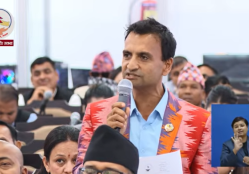 ‘१ साउनमा विकास आयोजनाका कति टेन्डर निस्कँदैछन् ?’ : आशिष गजुरेल
