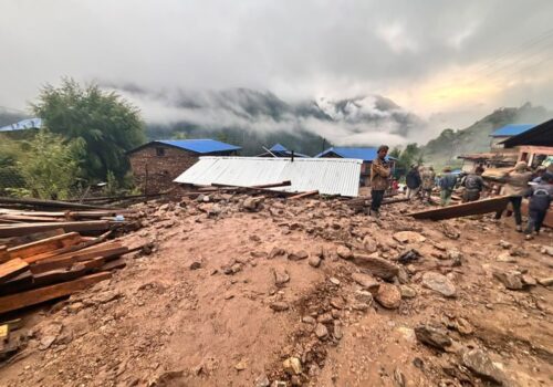 डोल्पामा बाढीको विपत्ति, एकको मृत्यु, ६ जना घाइते