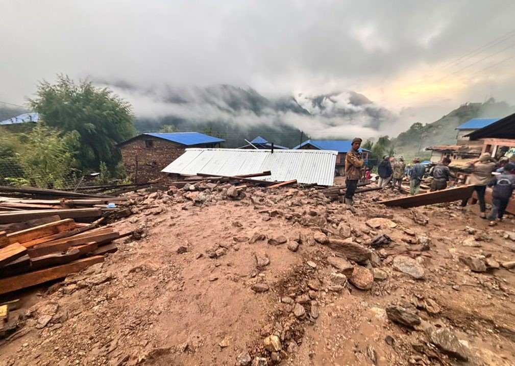डोल्पामा बाढीको विपत्ति, एकको मृत्यु, ६ जना घाइते