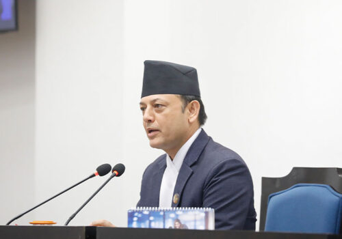 मनसुनजन्य विपद् व्यवस्थापनमा सक्रिय हुन सरकारलाई सभामुखको निर्देशन
