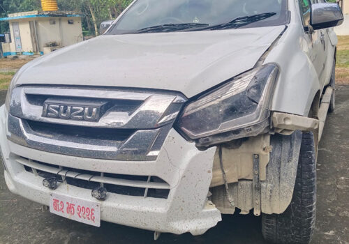 जंगलको ‘हिट एन्ड रन’ प्रकरण : संलग्न गाडी सरकारी भएको पुष्टि