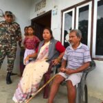 हात्ती आक्रमणपीडित परिवारलाई कृषिमन्त्रीको भेट, ५ लाख सहयोग घोषणा