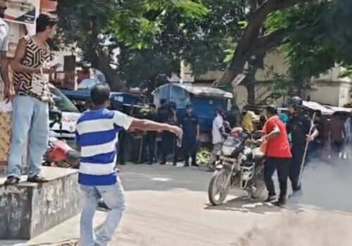 सुनसरी गोलीकाण्डको विरोधमा राजविराज सडकमा पनि प्रदर्शन
