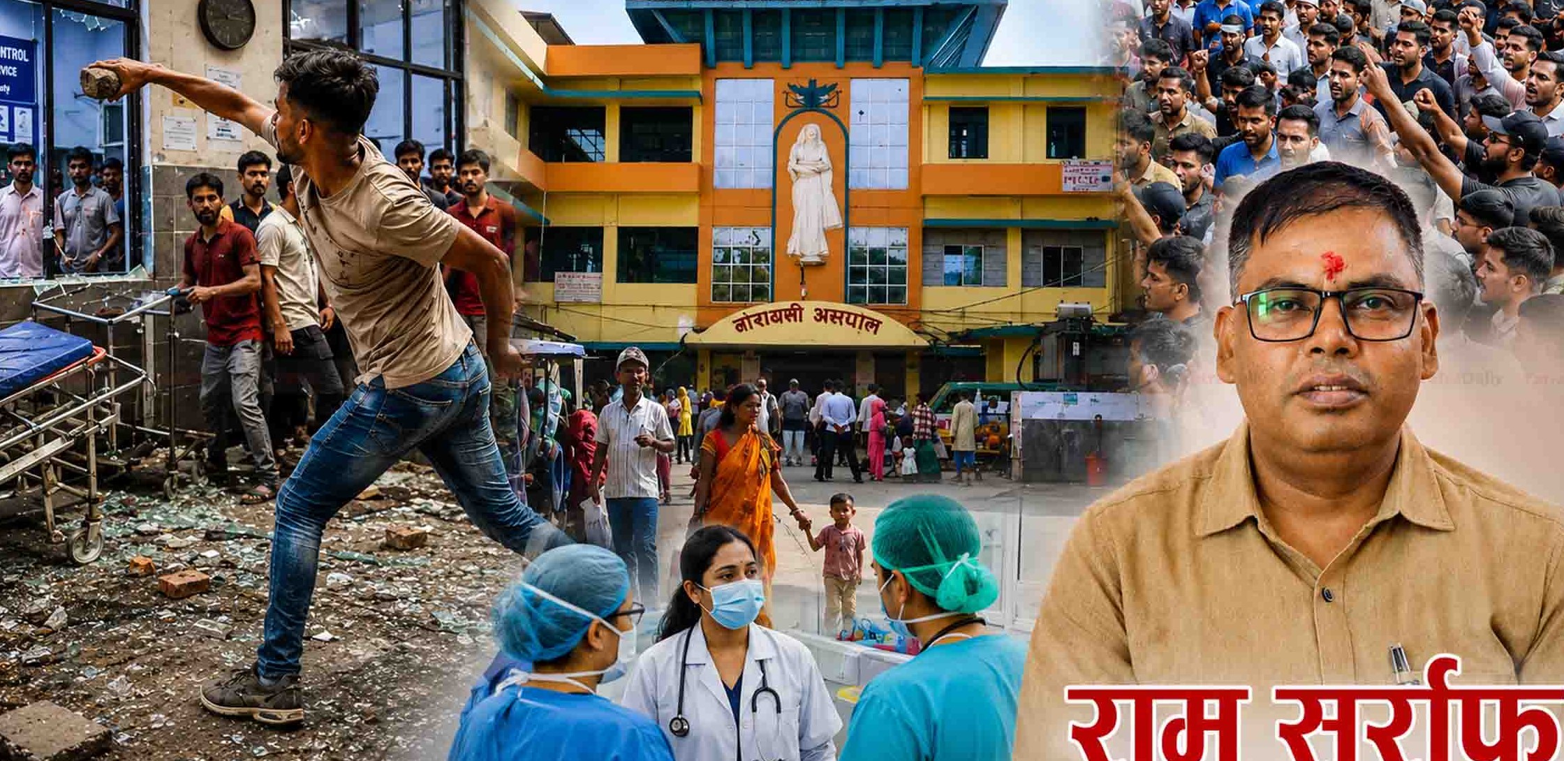 नारायणी अस्पताल घटनाः बिरामीको मृत्युदेखि हिंसात्मक प्रदर्शनसम्म, उठे छानबिन र न्यायका प्रश्न