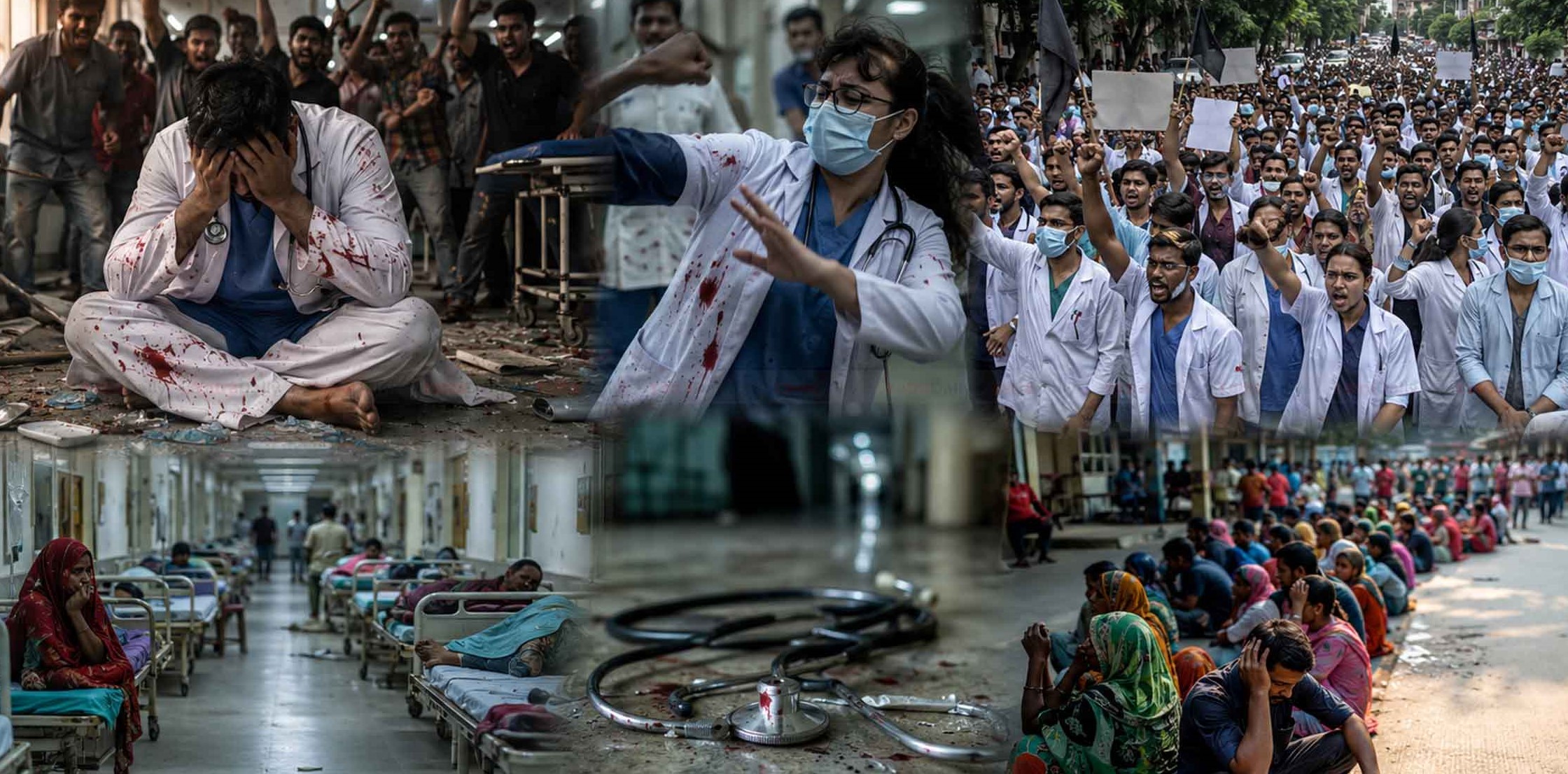 डाक्टरको आन्दोलन चर्कियो, लाखौँ बिरामी उपचार सेवाबाट वञ्चित