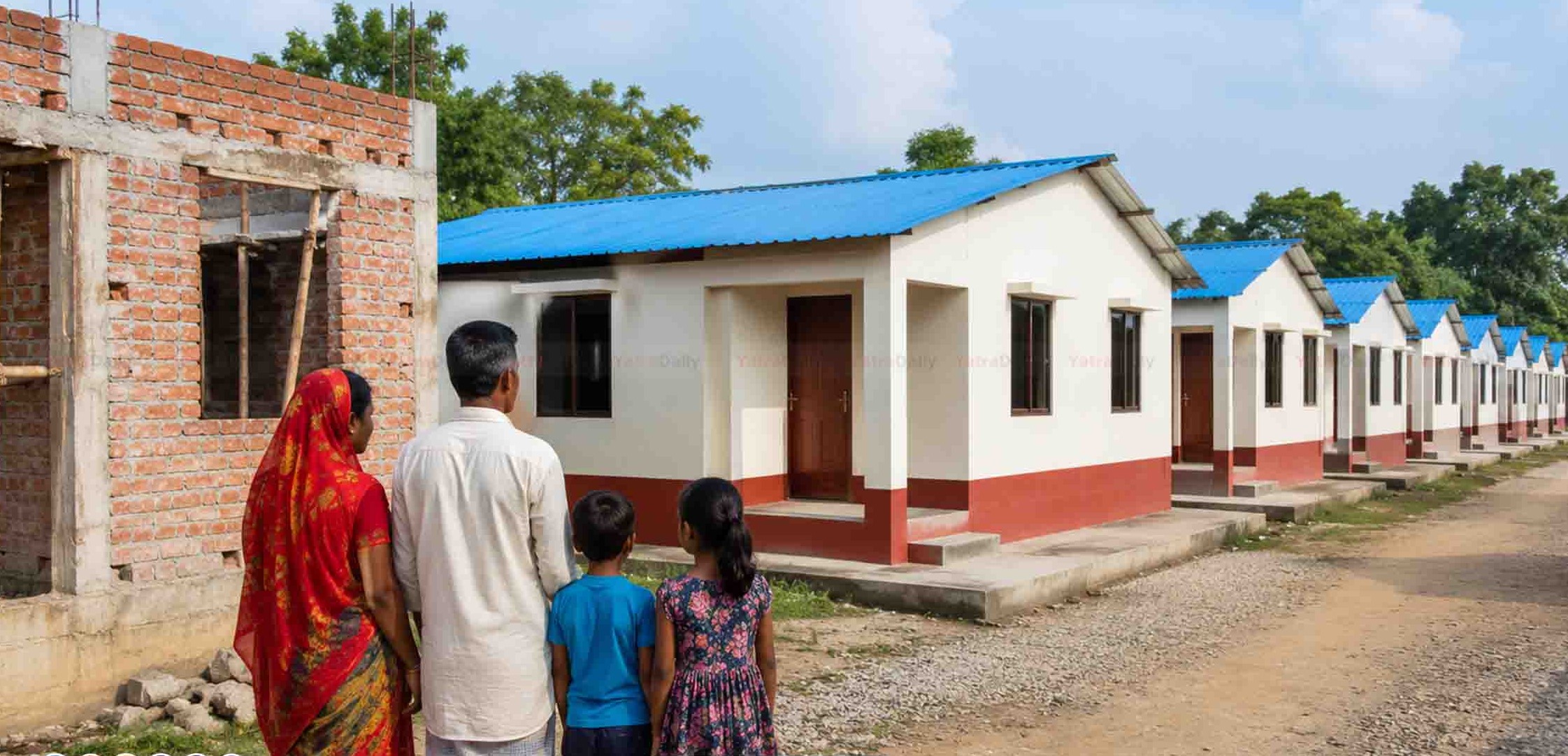 सिरहा–सप्तरीका १,२०१ परिवारलाई मधेस सरकारको आवास उपहार