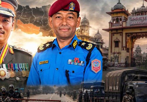 मधेसको सुरक्षा अवस्थाको अनुगमन गर्न एआईजी ठाडामगर र श्रेष्ठ जनकपुरमा