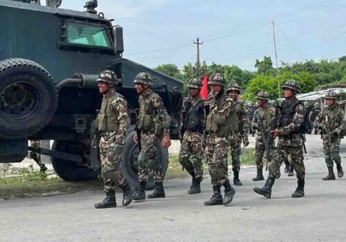 बढ्दो तनावपछि राजविराजमा अनिश्चितकालीन कर्फ्यु घोषणा