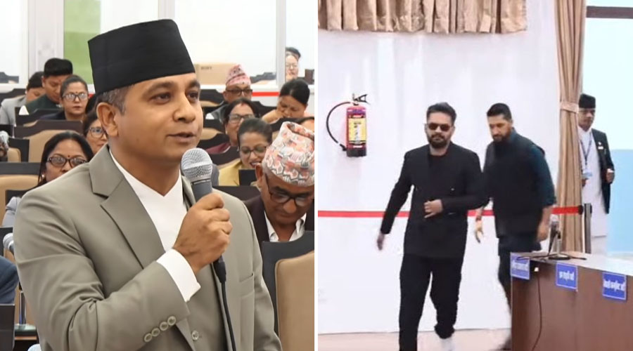 रवि–बालेनको संसद् उपस्थितिमाथि एमालेको प्रश्न, सभामुखसँग रुलिङको माग