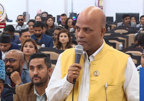 अमरेश कुमार सिंहको आह्वान : राज्य संकटमा छ, सबै दल मिलेर राष्ट्रिय मुद्दा तय गरौं