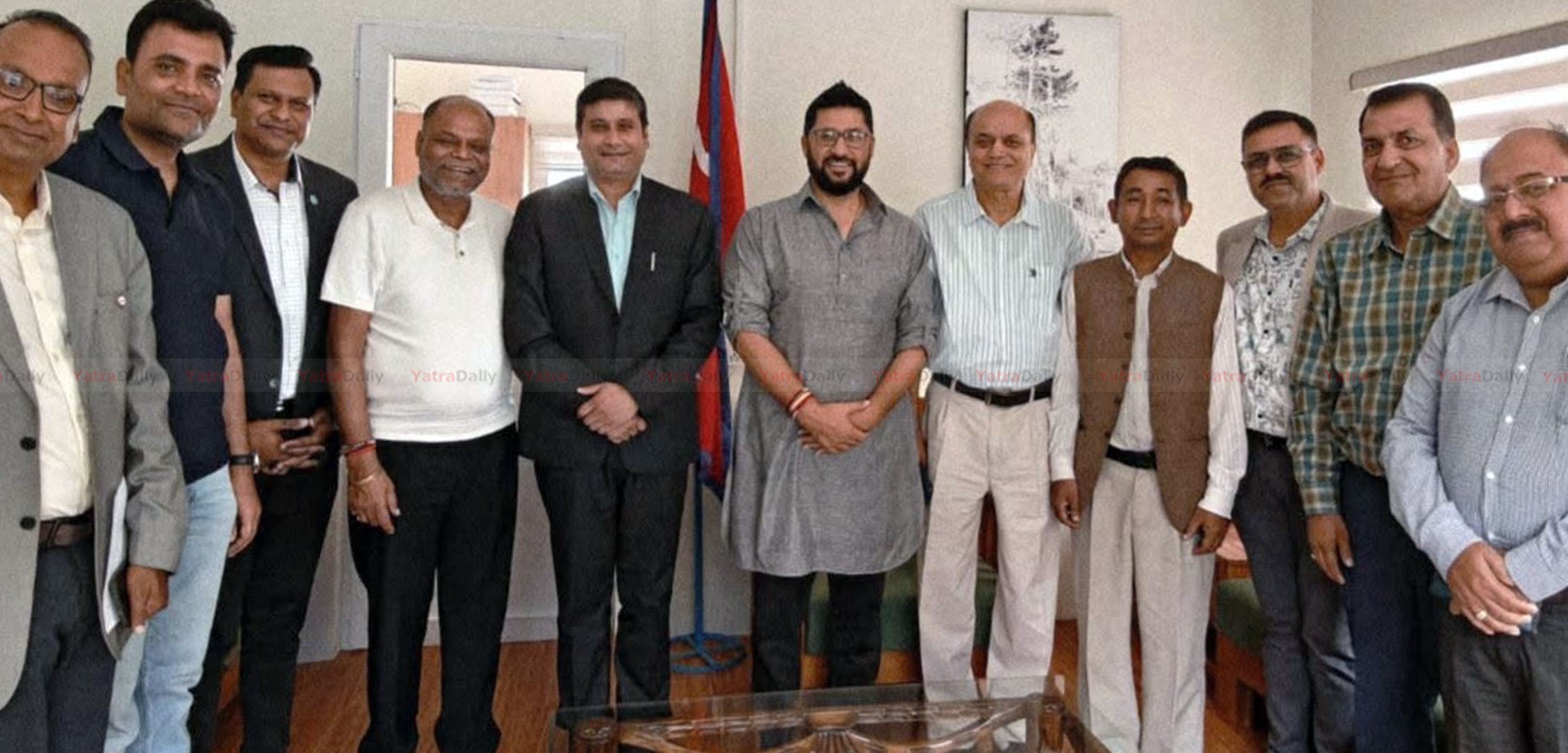 रास्वपा सभापतिसँग उद्योगीको आग्रह : तस्करी रोकौं, भन्सार दर पुनरावलोकन गरौं