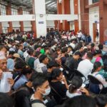 राहदानी विभागमा बिहानैदेखि लाम, पासपोर्ट लिन सेवाग्राहीको भीड