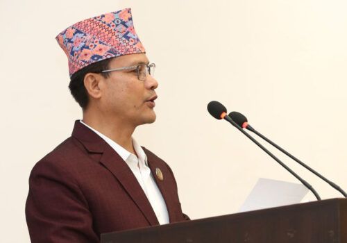‘शाही निरंकुशतासँग नझुकेको प्रेस गाडी तेर्स्याएर तर्सिँदैन’ : रास्वपा सचेतक परियार