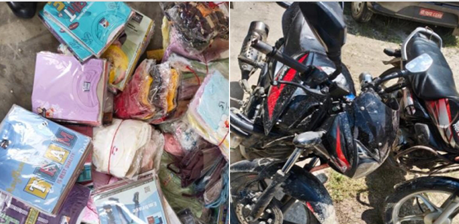 भन्सार छलीको सामानसहित सप्तरीमा तीन जना नियन्त्रणमा