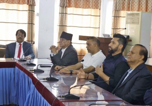 सर्वदलीय बैठकमा प्रचण्डको जोड : राजनीतिक निकासका लागि संवाद अपरिहार्य