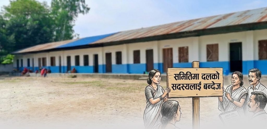 राजनीतिक दलका सदस्य विद्यालय व्यवस्थापन समितिमा बस्न नपाउने