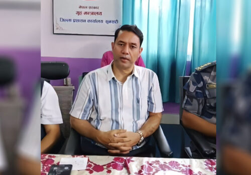 सुनसरीको तनाव समाधान खोज्दै, सीडीओ कार्यालयमा सर्वदलीय बैठक