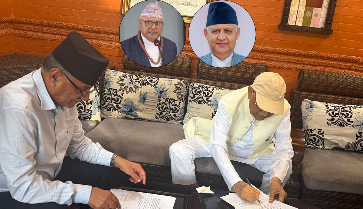 संस्थागत निर्णय नआएसम्म कोशी र लुम्बिनीका मुख्यमन्त्रीले राजीनामा नदिने
