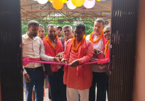 वृन्दावन–८ मा करिब ६० लाखको लागतमा नवनिर्मित वडा कार्यालय भवन उद्घाटन,  ४ करोड ७८ लाखको लगानीमा निर्माण भएको खानेपानी चाडै संचालनमा आउने