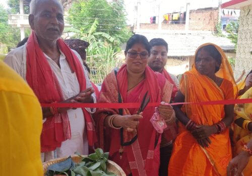 नगर प्रमुख साहद्धारा सगैयामा भव्य रामेश्वरनाथ धाम मन्दिरको उद्धघाटन, धार्मिक पर्यटन प्रवद्र्धनमा नगरपालिकाको जोड