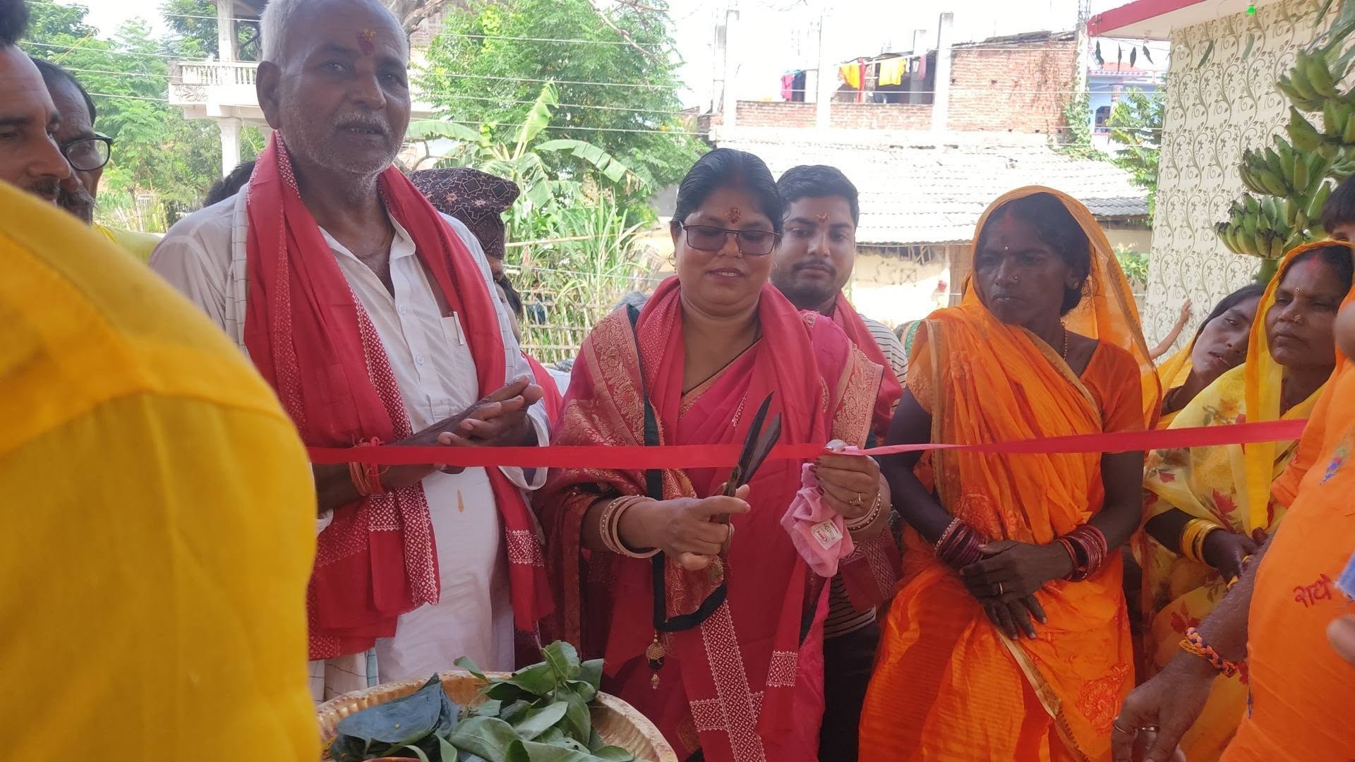 नगर प्रमुख साहद्धारा सगैयामा भव्य रामेश्वरनाथ धाम मन्दिरको उद्धघाटन, धार्मिक पर्यटन प्रवद्र्धनमा नगरपालिकाको जोड