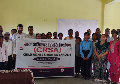 बृन्दावनमा बाल अधिकारको अवस्था विश्लेषण : ५४ मध्ये ४६ बालबालिका विद्यालय बाहिर, बालविवाह र बालश्रम प्रमुख चुनौती