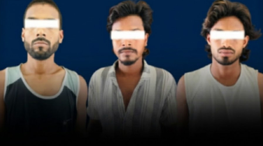 पेस्तोल देखाउँदै सर्वसाधारणलाई धम्क्याउने तीन जना पक्राउ