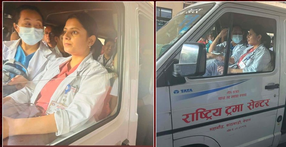 रसुवा बाढी : ट्रमा सेन्टरका ७ चिकित्सकको टोली प्रभावित क्षेत्रतर्फ