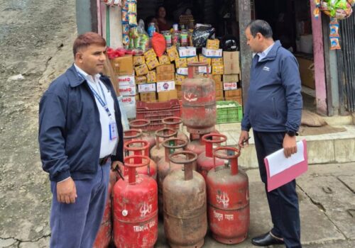 गुल्मीमा एलपी ग्यास अभावपछि बजार अनुगमन तीव्र