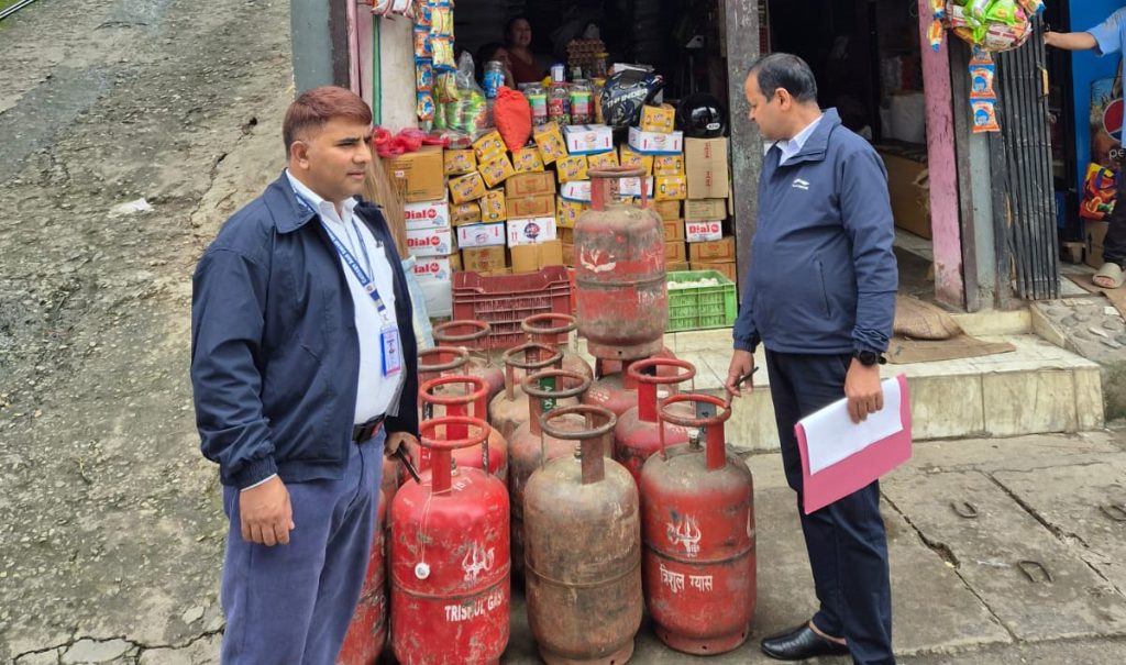 गुल्मीमा एलपी ग्यास अभावपछि बजार अनुगमन तीव्र