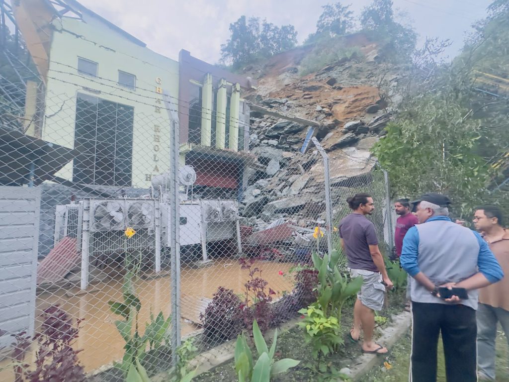 सुक्खा पहिरोले म्याग्दीमा जनधनमा क्षति, एक जना बेपत्ता