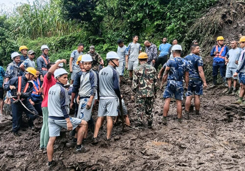 भेरीमा पहिरो खस्दा जाजरकोटमा चार जनाको मृत्यु, ६ घाइते