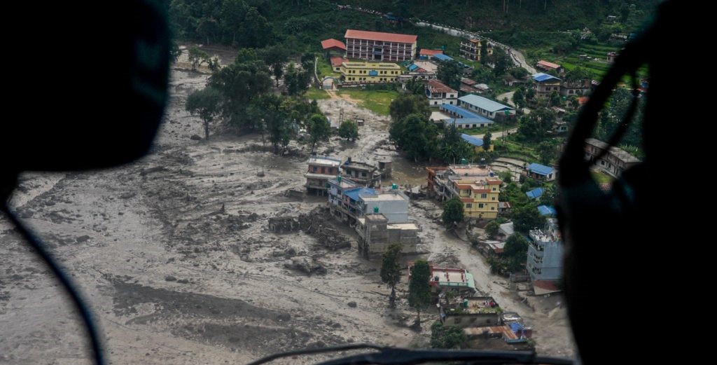 बाढीका कारण ६४४ पर्यटक सम्पर्कविहीन