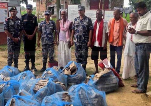भारतबाट तस्करीका ४ हजार ५ सय कुखुराका चल्ला पर्सामा नष्ट