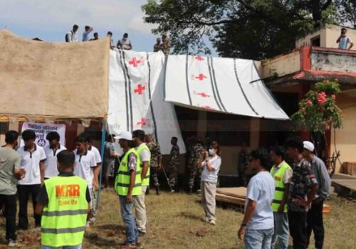 भोटेकोशी बाढीमा बगेर आएका शव व्यवस्थापन गर्न भरतपुरमा पहिचान केन्द्र
