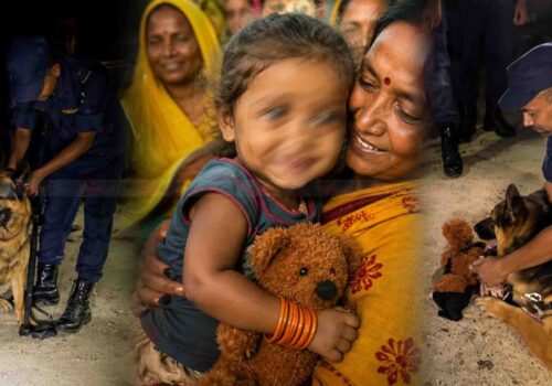 कलैयाबाट हराएकी २ वर्षीया बालिका १२ घण्टापछि सकुशल फेला