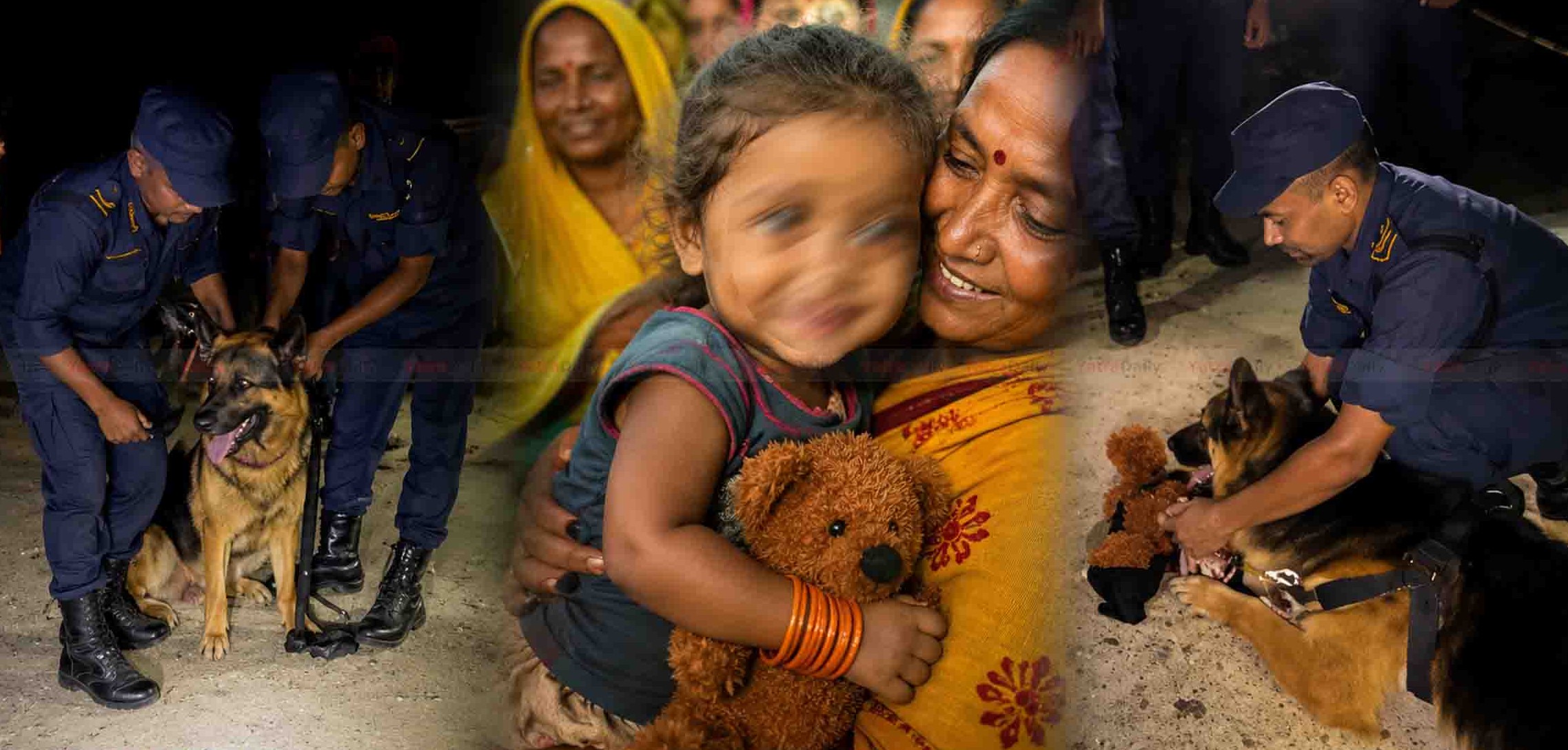 कलैयाबाट हराएकी २ वर्षीया बालिका १२ घण्टापछि सकुशल फेला