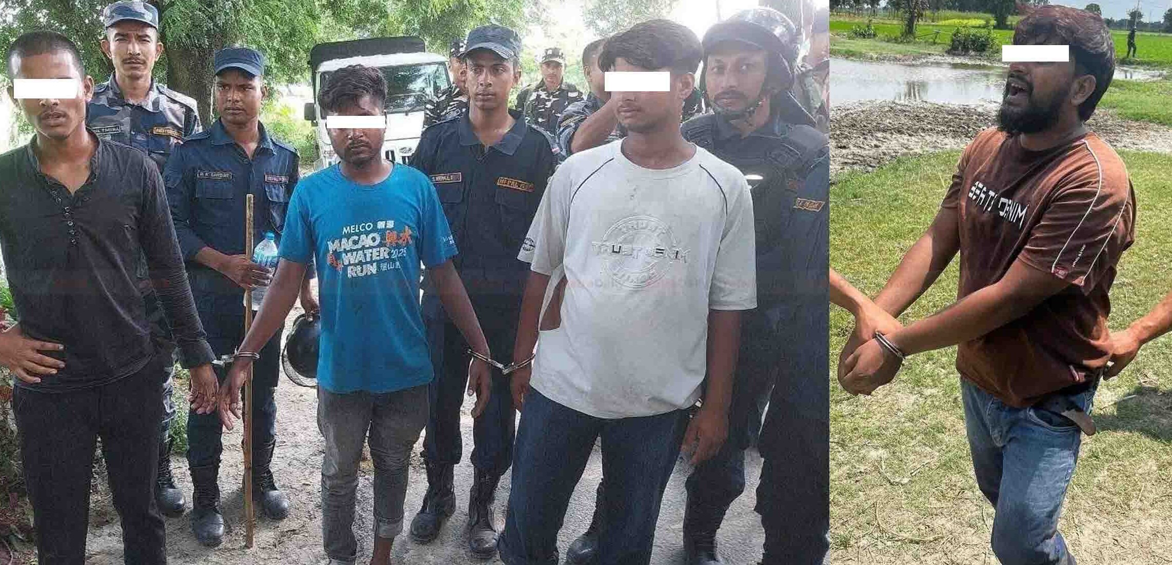 देवानगञ्ज घटनामा पाँच जना पक्राउ, हिंसामा संलग्न भएको आशंका